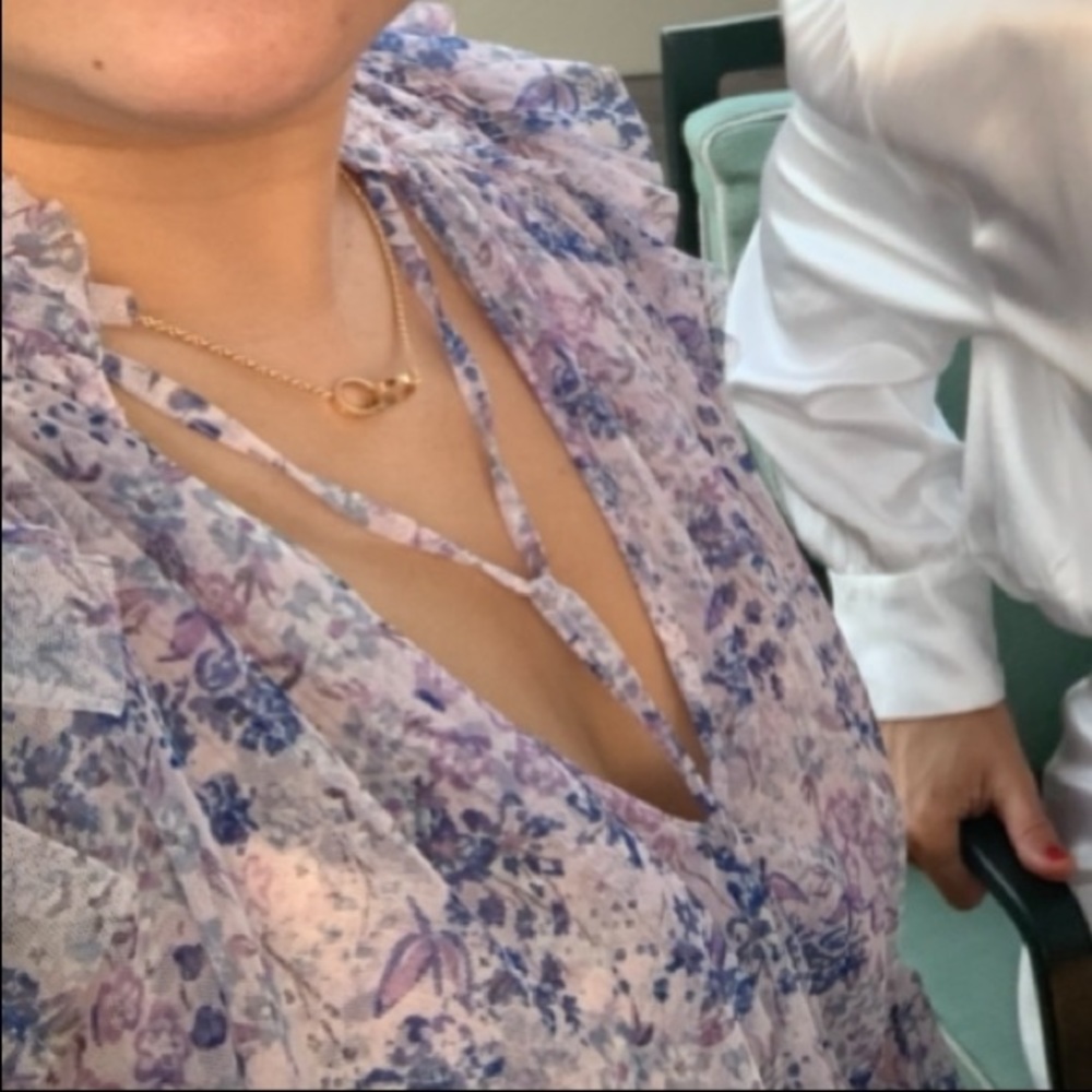 Free people top kind of See-through